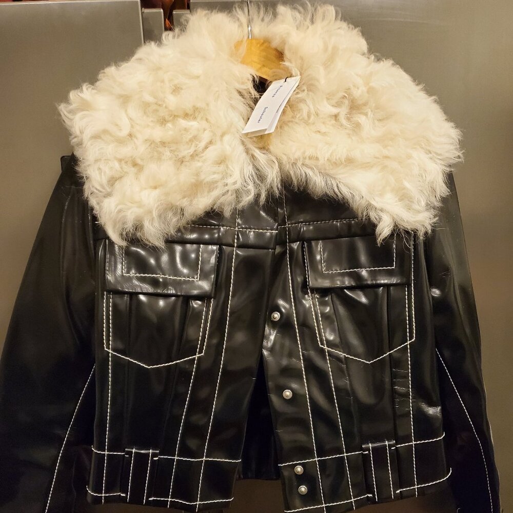 Proenza Schouler LAMB COLLAR JACKET